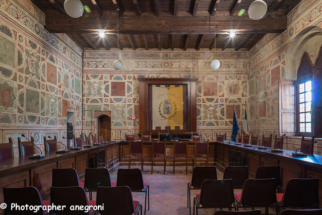 Sala Consiliare del Castello di Pandino