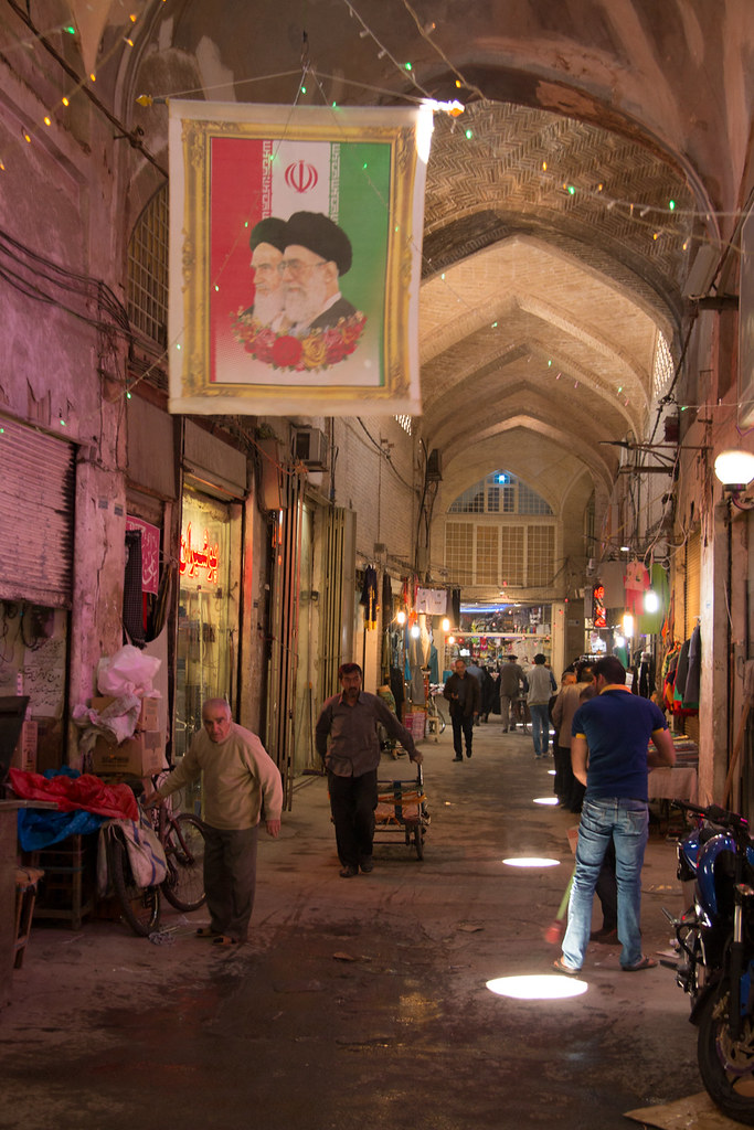 Vieux bazar d'Ispahan