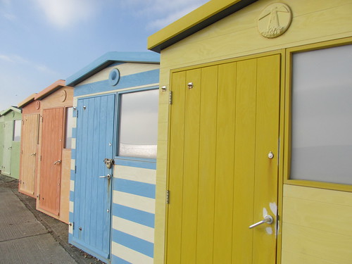April 6, 2015: Glynde to Seaford Seaford beach huts