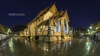 Wat Suthat Thepwararam (Temple), Bangkok, Thailand: Historical, Public place and Landmark.