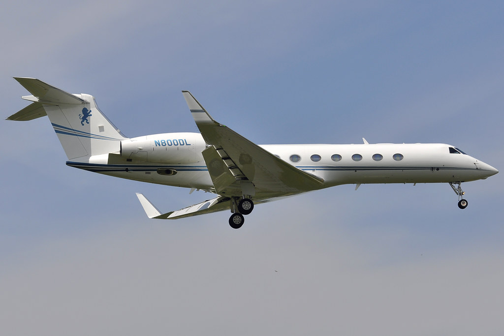 N800DL - Gulfstream G550 - private aircraft - @ PSA