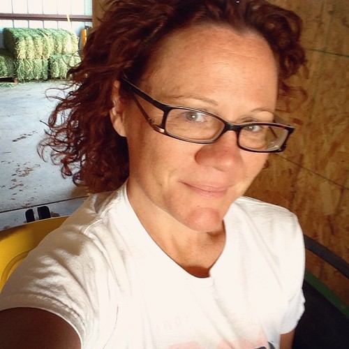 No makeup. Red hair all crazy and unkempt. Dusty dirty boots that smell of dirt & equine, 4 yr old Cabelas tshirt, complete with holes... Every man's dream right there.😜 #countrygirl #redhead #redhair #redneckgirl #horselife | by brandyjokyleen