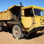 Faun dump truck