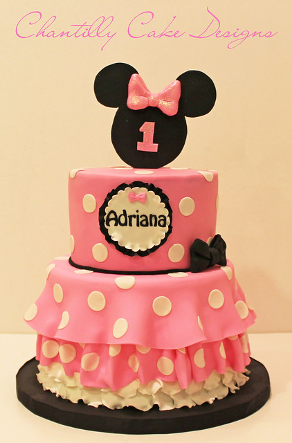 Minnie Moused inspired cake