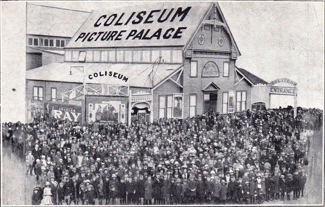 Advertising postcard for the Coliseum Picture Palace, Ballarat, Victoria
