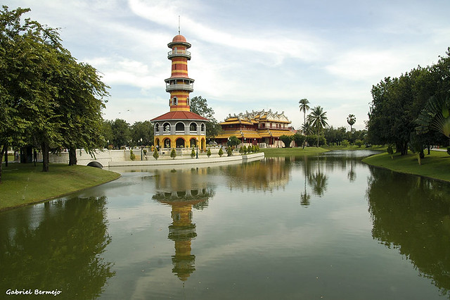 Armonia en los jardines - Ayutthaya