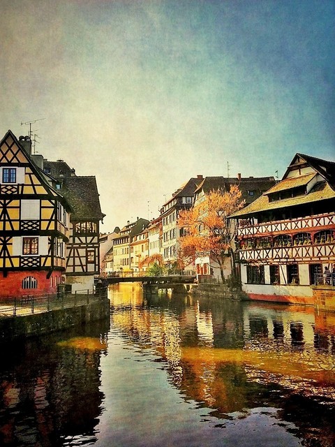 La Petite France à Strasbourg (Alsace, Bas-Rhin)