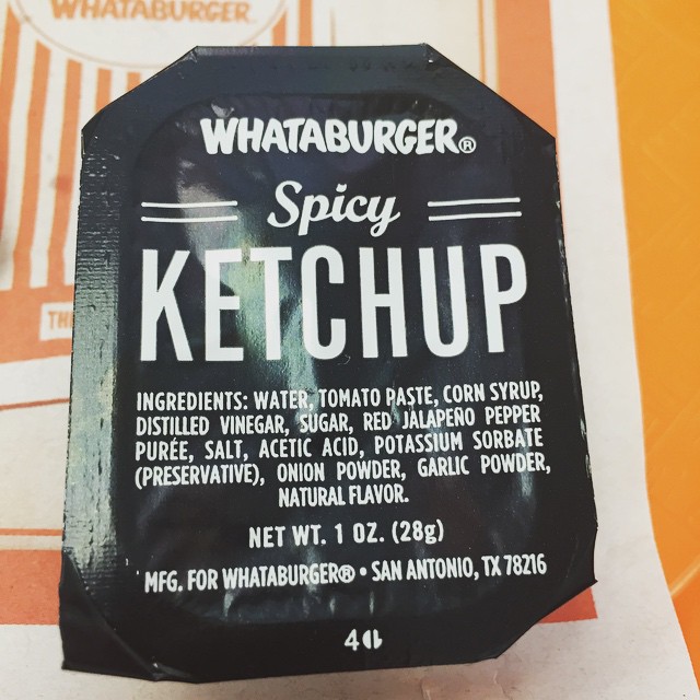 I am 100% positive that @whataburger Spicy Ketchup will be…