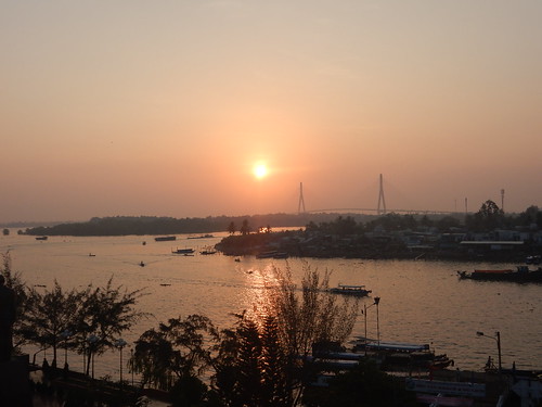 sunrise vietnam mekongdelta cantho bassacriver hậuriver hậugiang sônghậu