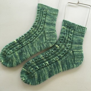 I finally found my sock blockers so I can take a FO photo … | Flickr