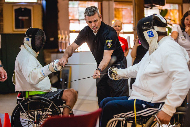 Adaptive Fencing Clinic @ West Michigan Fencing Academy (Grand Rapids, MI) - May 27, 2015