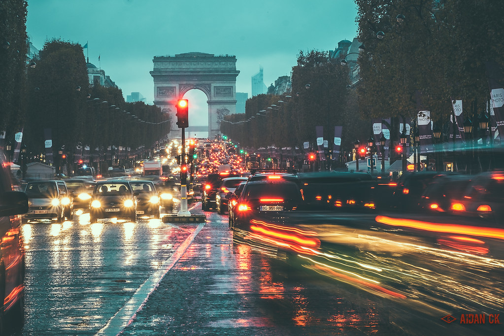Paris in the rain | Aidan_CK | Flickr