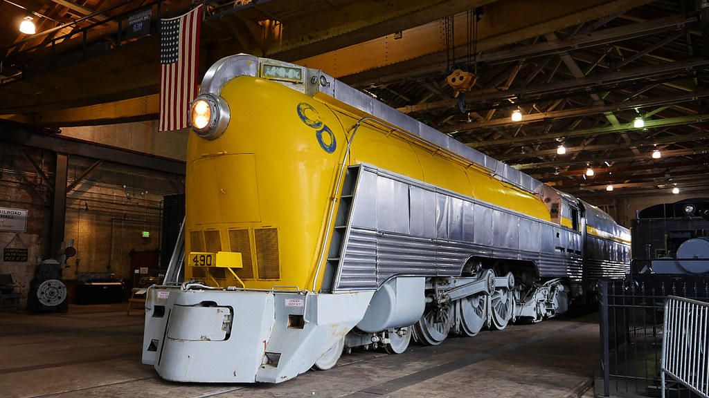 Chesapeake and Ohio 490 Steam Locomotive
