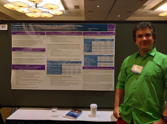 Me and the poster at PA conference