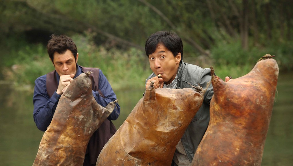 Jackie Chan And Johnny Knoxville Skiptrace HD Wallpaper | Flickr