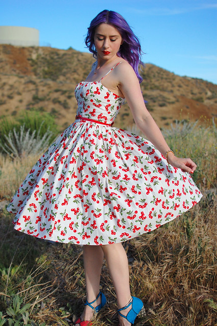 Bernie Dexter Paris dress in Cherry print | Ashley | Flickr