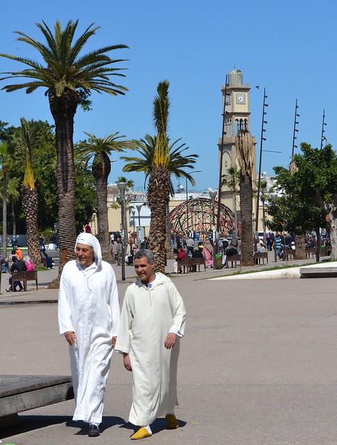 Friday Colours in Casablanca - White Djellabas
