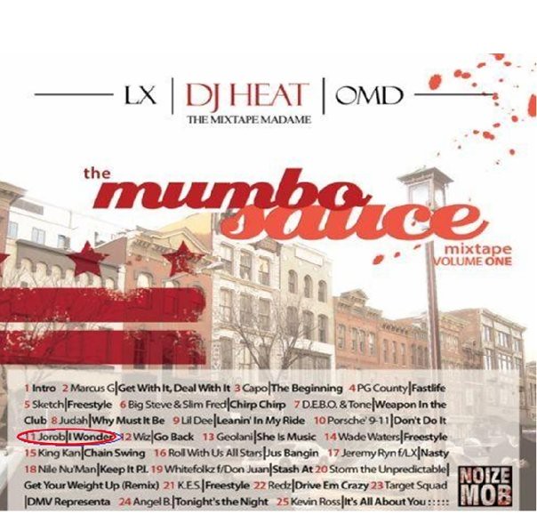 JoRob DJ Heat WPGC 95.5 Mumbo Sauce Mixtape #teamJoRob