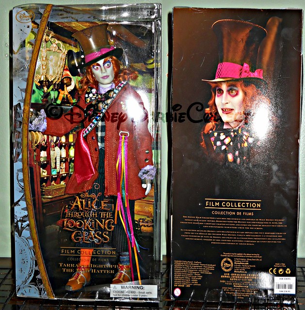 Disney Store Alice Through The Looking Glass Mad Hatter doll