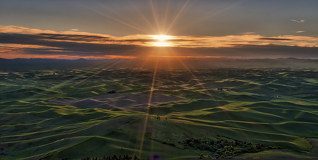 Glorious Sunrise at Steptoe Butte