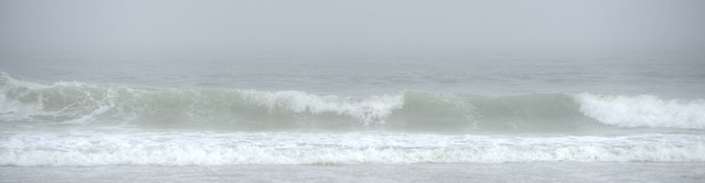 Surf In The Fog  (First Attempt to Capture The Surf)