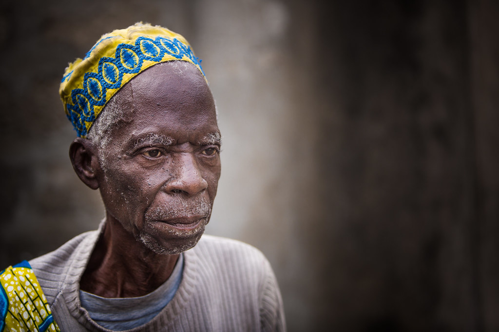 Benin: vieil homme à Ouidah. | Claude Gourlay | Flickr
