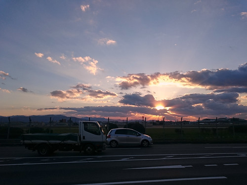 sunset sky airport outdoor xperiaz3compact