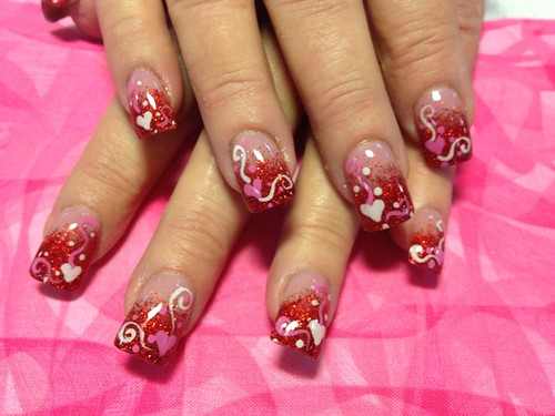 Nail Art Valentines Day | by aconk_okinawa