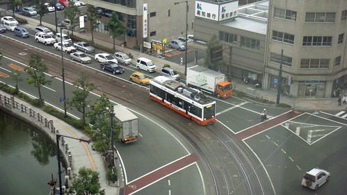2009 ehime japan matsuyama shikoku tram transport road