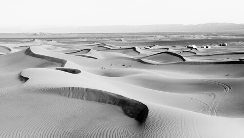 africa blackandwhite bw white black monochrome landscape sand desert dunes morocco paysage oulad mhamid driss