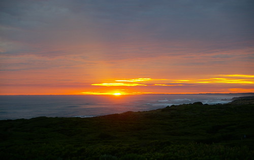 ocean sunset warrnambool thunderpoint abctvweather