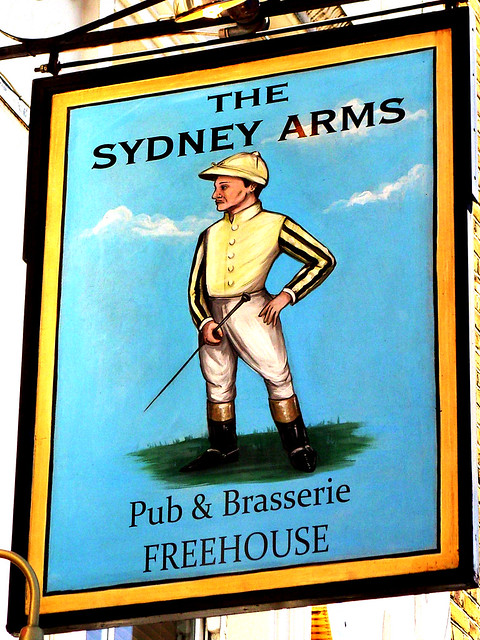 Sydney Arms sign