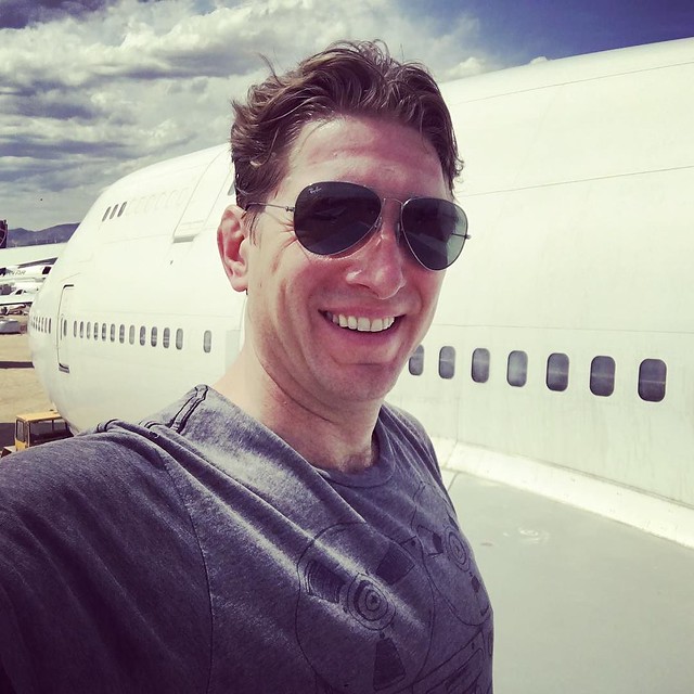 Wingtip #selfie from the #747 of #bigimagination