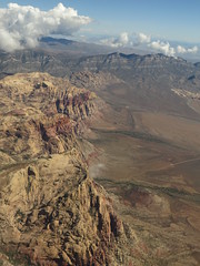 Keystone Thrust, Red Rock Canyon National Conservation Area, Near Las Vegas, Nevada