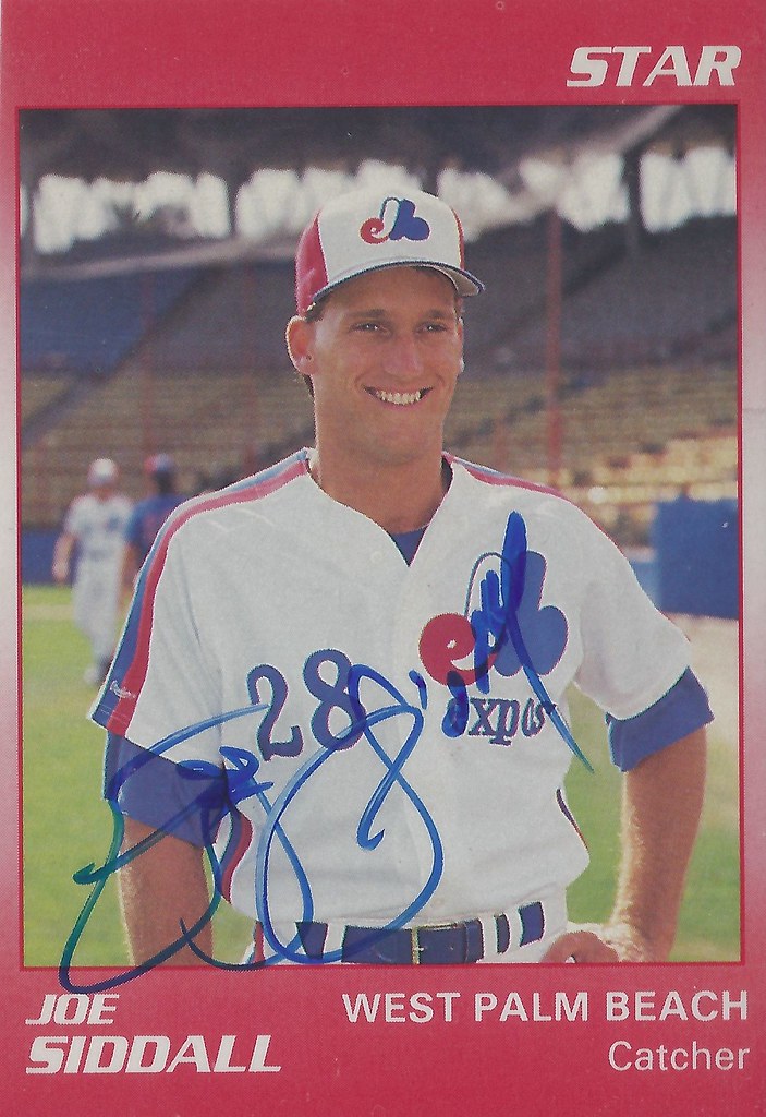 autographed baseball card