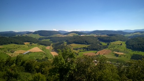 Homeland by heinzkeller804, View from the Sunnebergtower near Maisprach, Switzerland.hills sunneberg maisprach möhlin watchtower