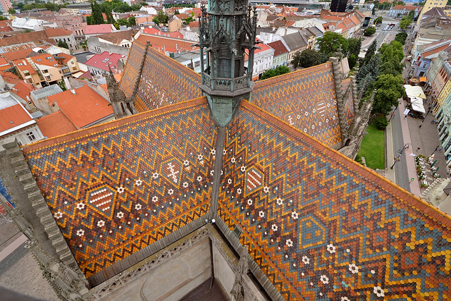 Kosice Cathedral roof