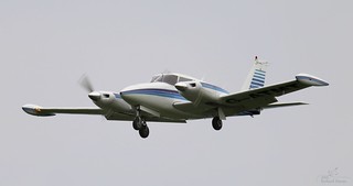Piper PA-30 Twin Comanche, G-ATMT Lee on Solent Airfield 2015