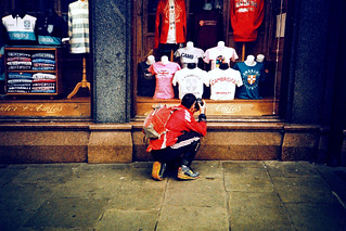 Crouching Street Photographer | Lomo LC-A. Lomography X-Pro … | Flickr