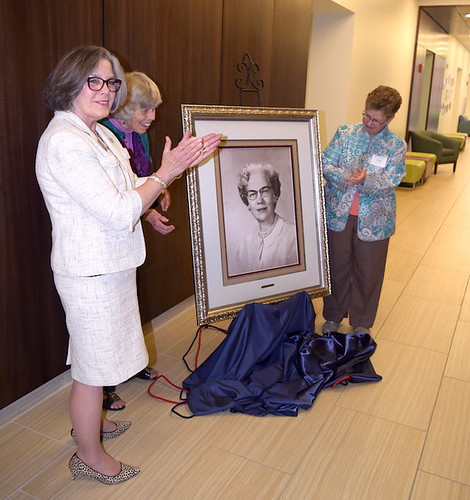 Portrait Of Eleanor Wade Custer Unveiled May 20 During The Nursing Alumni Social