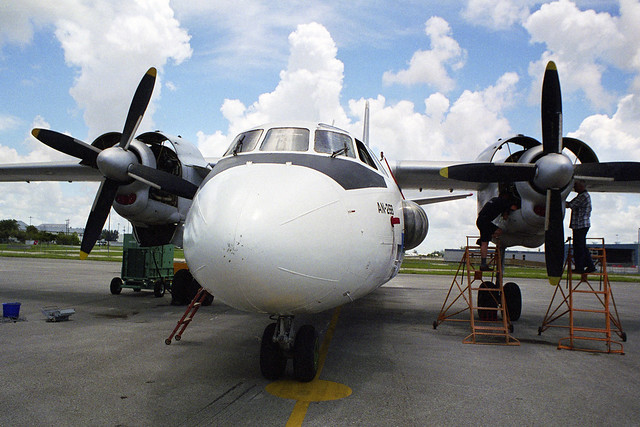 Antonov An-26B at OPF
