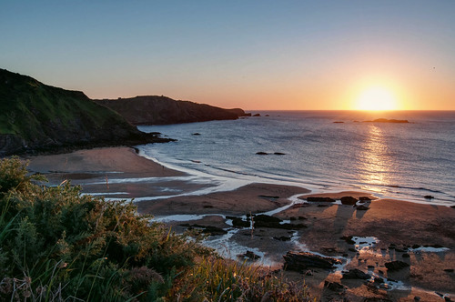 asturias gozón verdicio carniciega cantábrico atardecer ocaso sunset beach sol greatphotographers