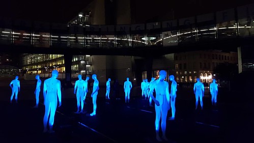 "Art" - #brussels #Belgium #EU #europeanparliament #lighting #blue #night #technology #light #photography #urban #city