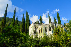 Ruined mansion, Gagra, Abkhazia