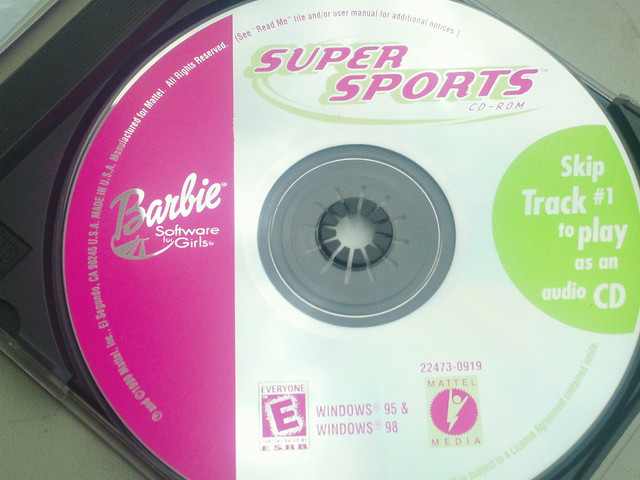 Barbie Super Sports CD-ROM (PC, 1999, Mattel Media)