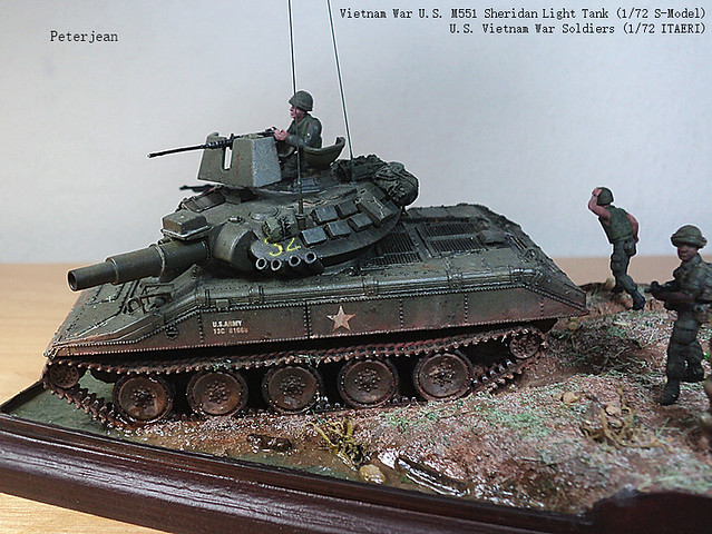 S-Model 1/72 US M551 Sheridan Light Tank Finished Model #CP3203 