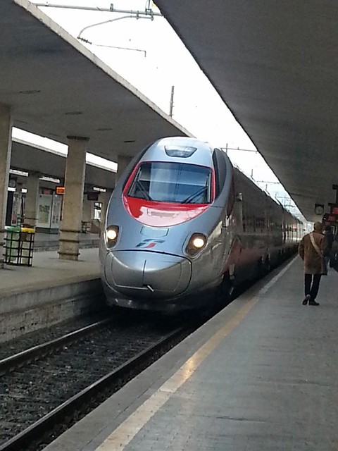 Frecciargento (silver arrow) — at Stazione Firenze S.M.N. 20150201_152959