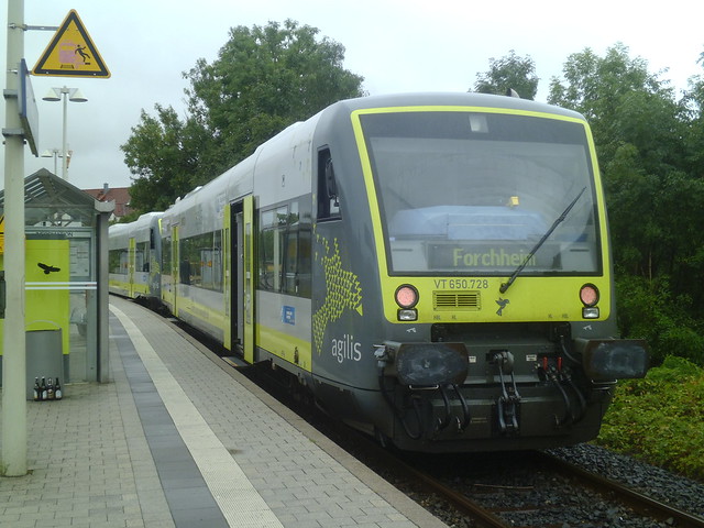 Agilis VT650.728 at Ebermannstadt