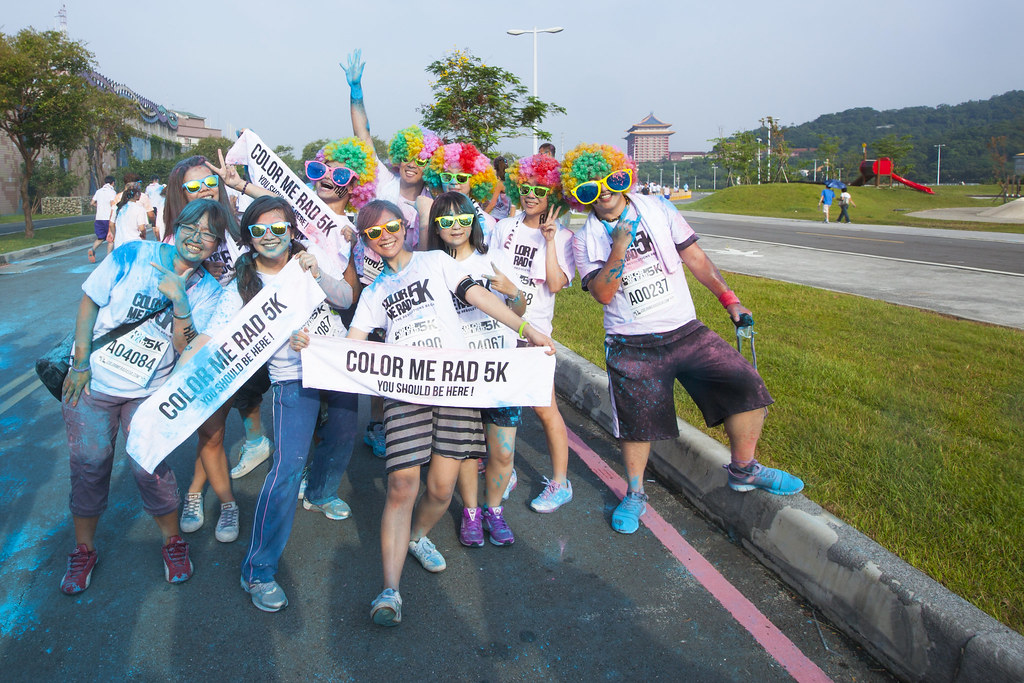 20130818-The Color Me Rad | 小豬 | Flickr