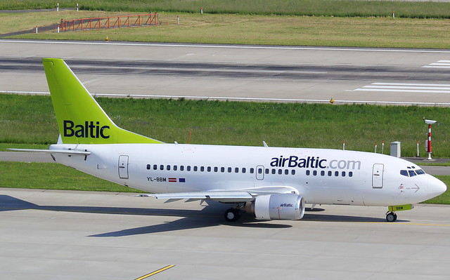 YL-BBM Boeing 737 Air Baltic